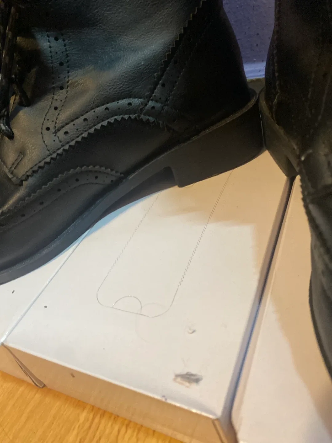 Black Lace-Up Boots image indicator(3)