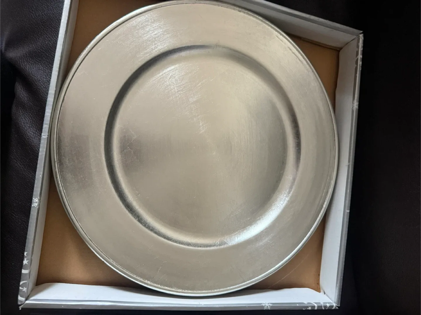 Holidays by Kitchen Stuff Plus Charger Plates (Set of 4) image indicator(4)