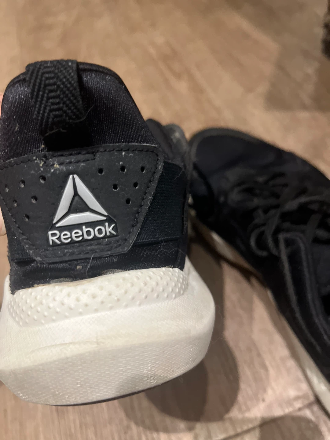 Reebok Black Running Shoes - Size 9 - photo 2