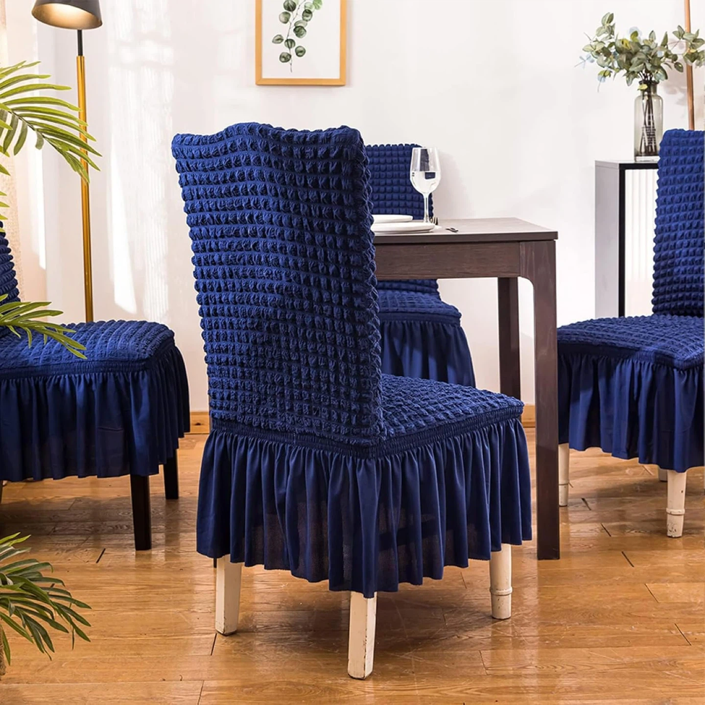Chair Covers for Dining Room Set of 3 - photo 2