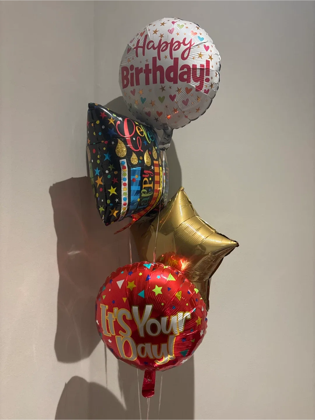 Birthday helium Balloons - Happy Birthday & It's Your Day!