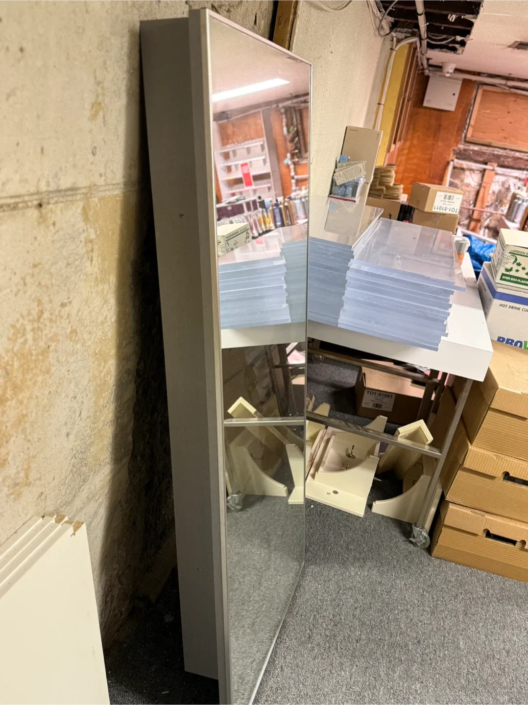 Large Salon Mirror image indicator(4)