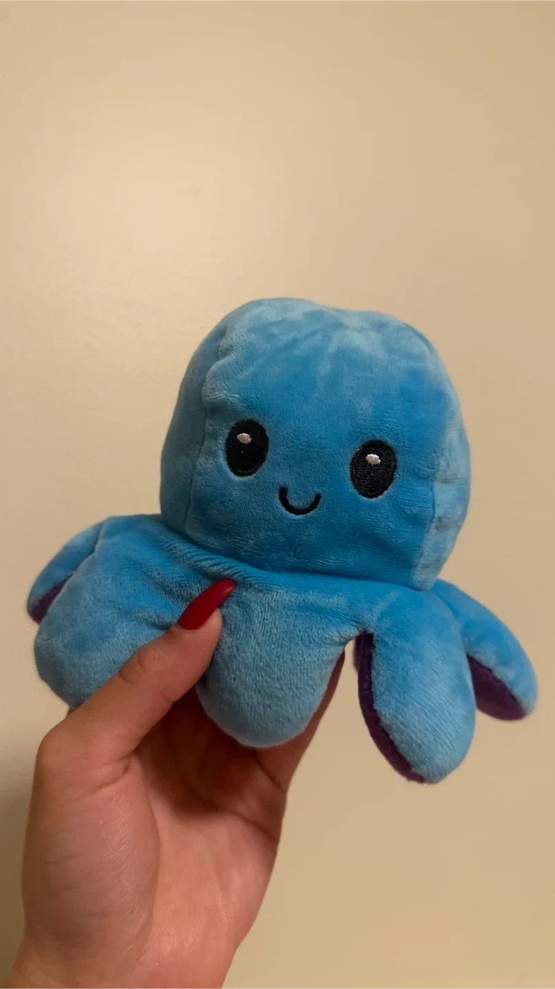 Reversible Octopus Plushie - Blue & Purple