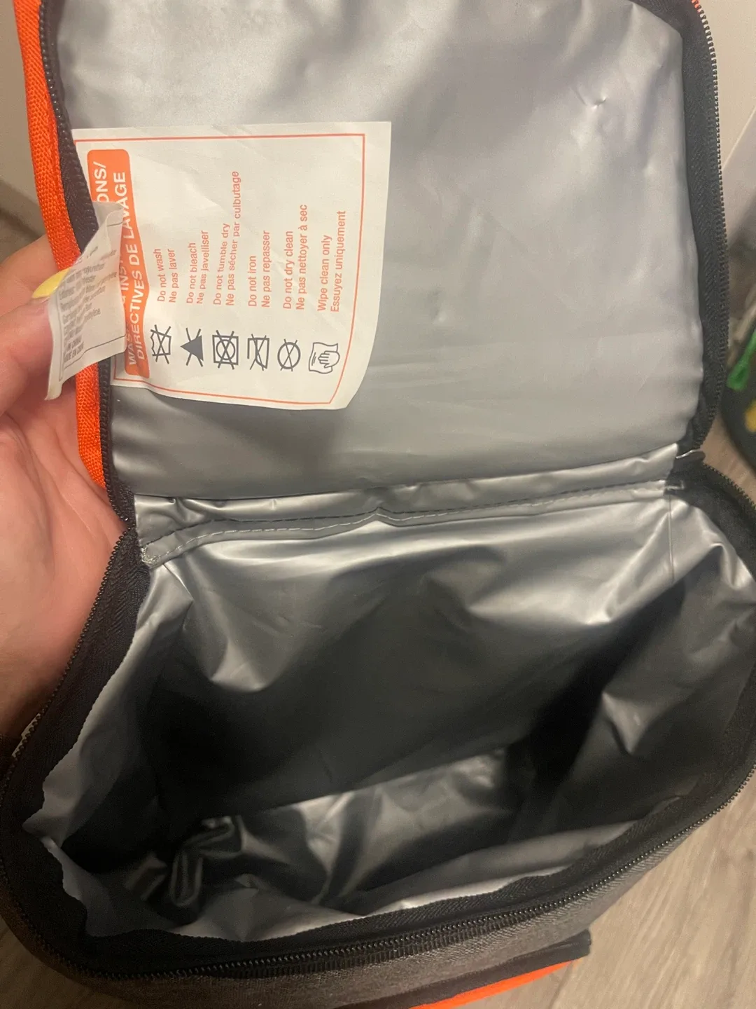 Ozark Trail Backpack Cooler - Grey & Orange image indicator(6)