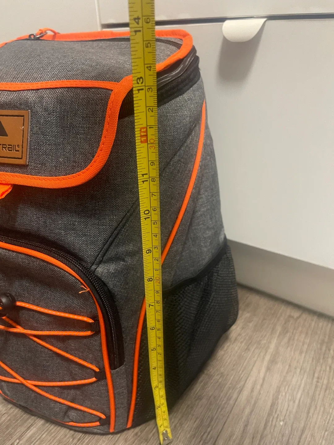 Ozark Trail Backpack Cooler - Grey & Orange image indicator(3)