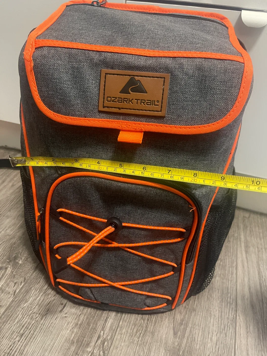 Ozark Trail Backpack Cooler - Grey & Orange image indicator(2)