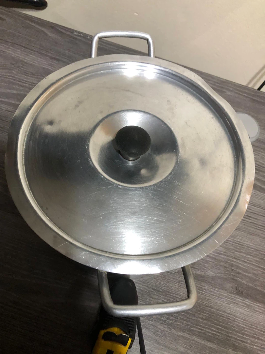 Silver Stock thick layer pot with lid - photo 4