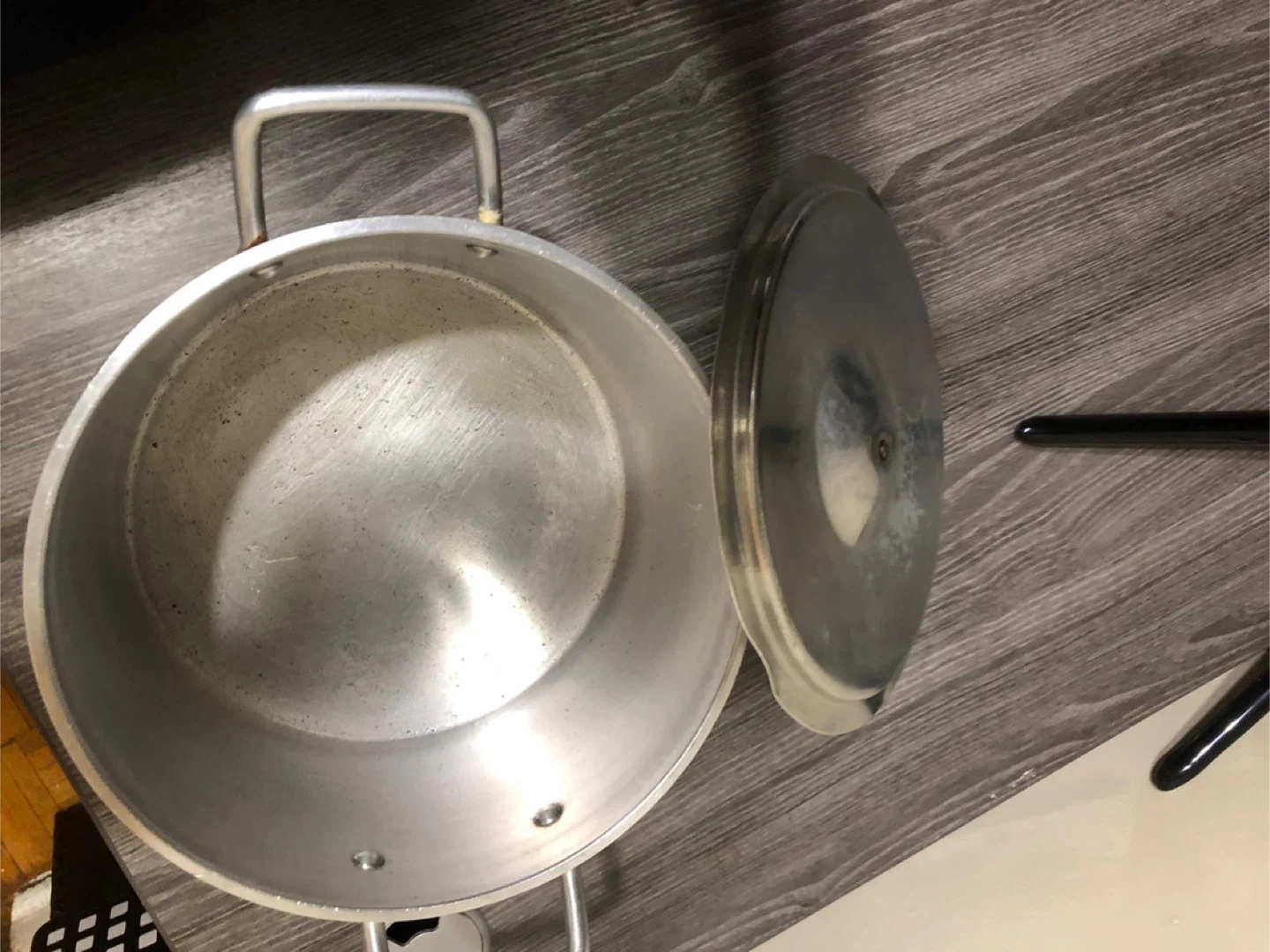 Silver Stock thick layer pot with lid - photo 5