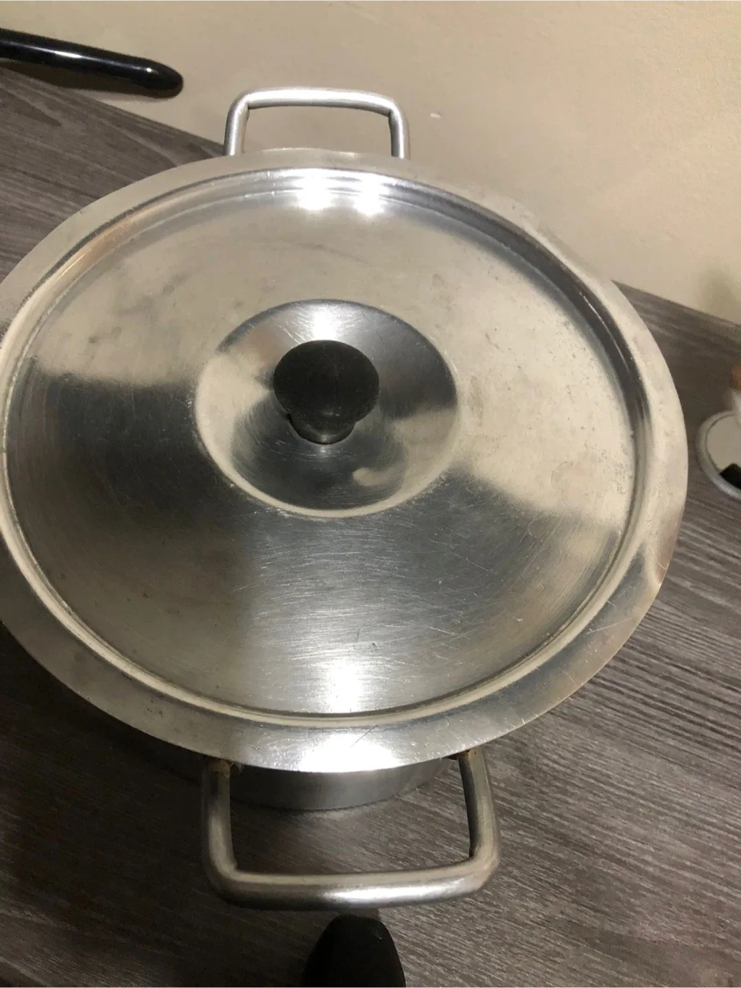 Silver Stock heavyweight Pot with Lid image indicator(3)