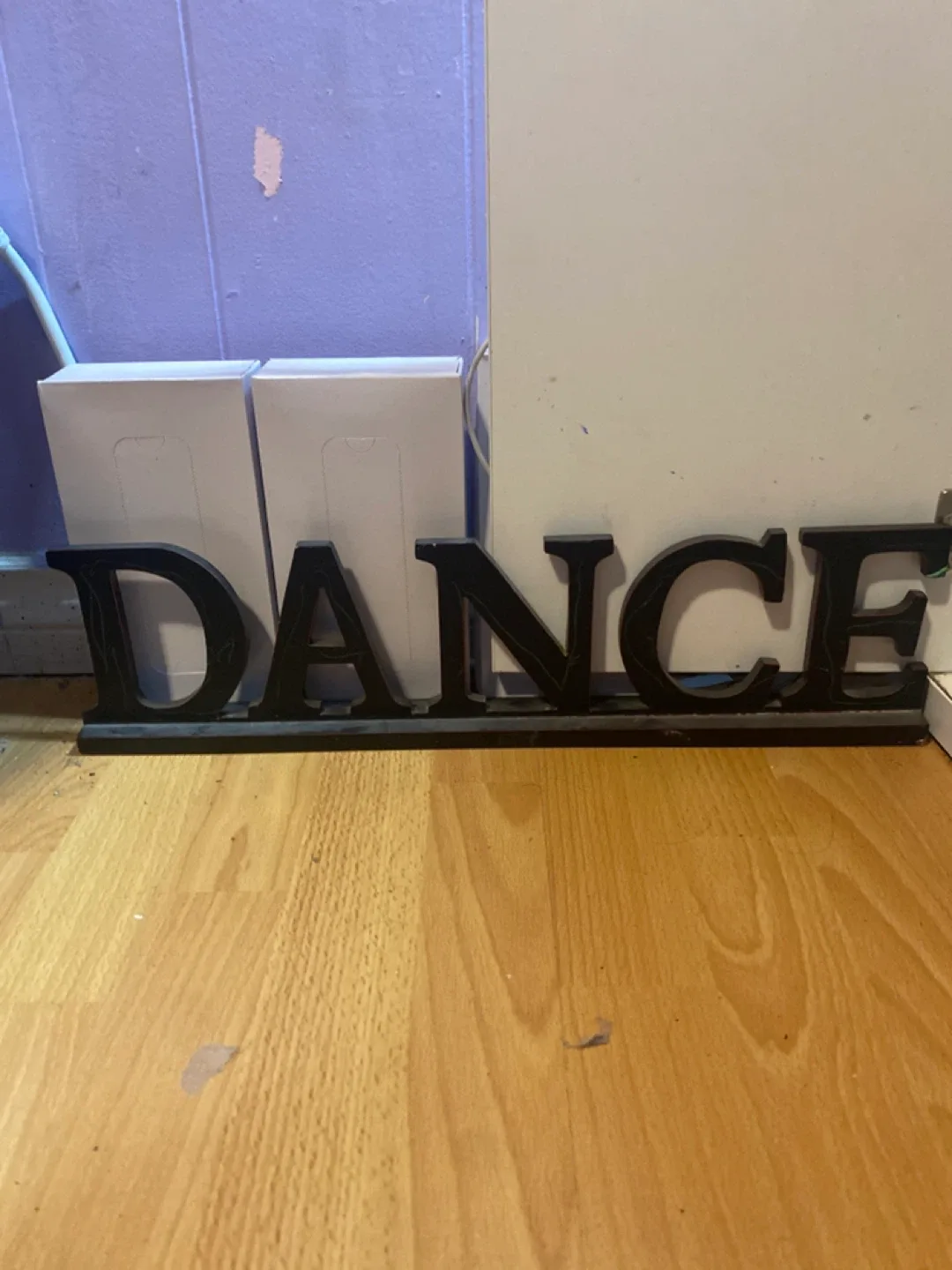DANCE Wooden Sign