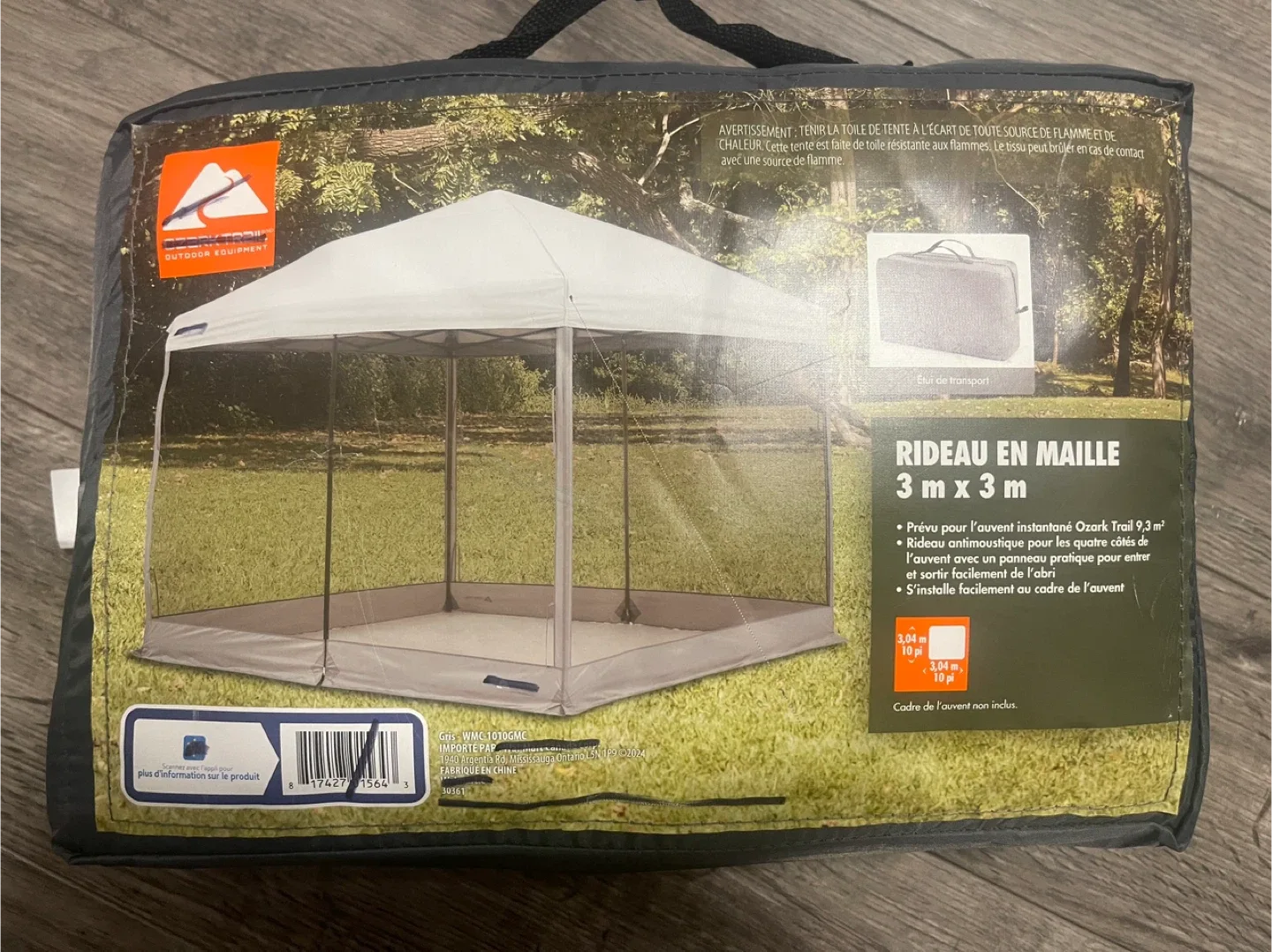 Ozark Trail 10 ft x 10 ft Mesh Curtain - New image indicator(3)