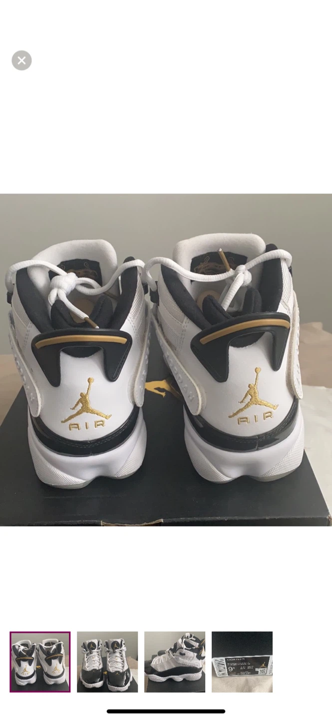 Jordan 6 Rings White/Black - Size 9.5 - photo 2
