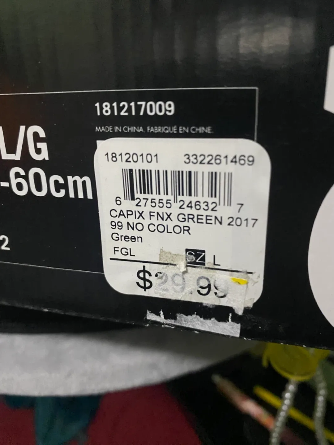 Capix Protective Gear 3 Pack & Green Helmet (Adult L) image indicator(3)