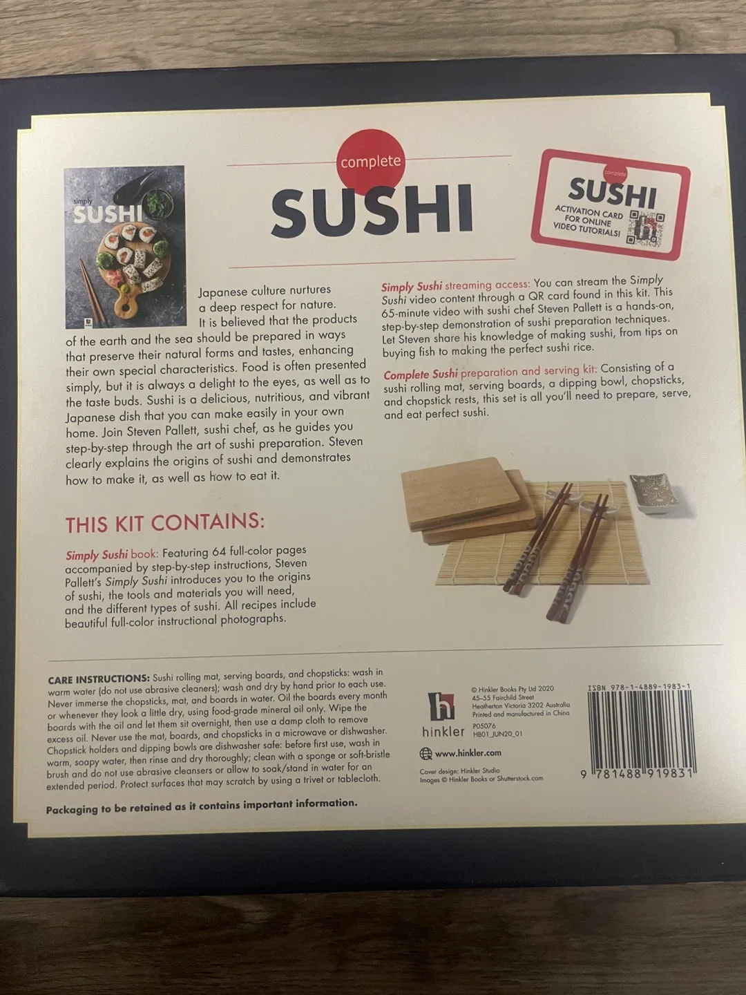 Complete Sushi Book & Serving Kit - New! image indicator(5)