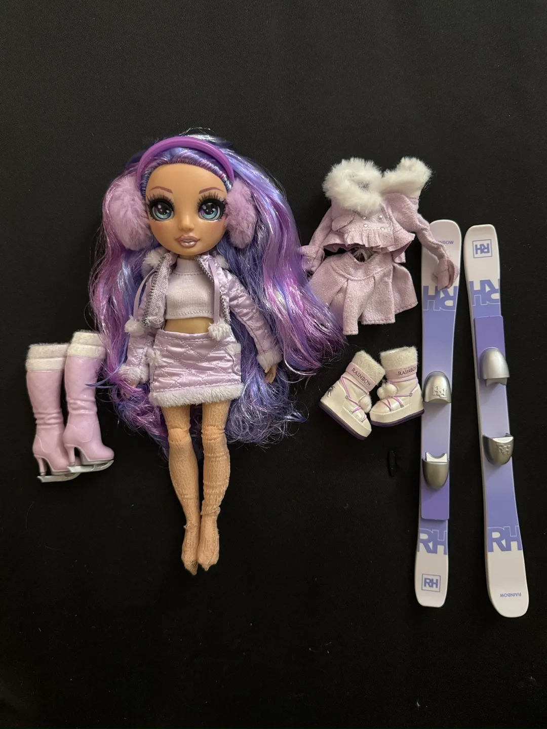 Rainbow High Winter Break Violet Willow Doll