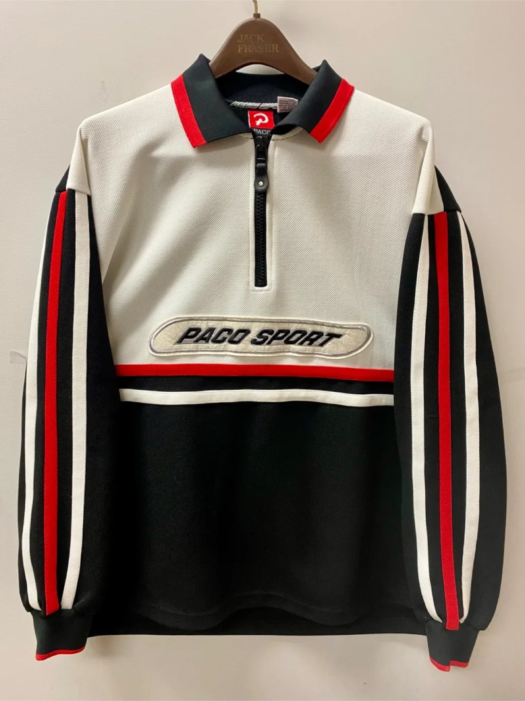 Vintage 90s PACO Sport Quarter Zip Pullover - Size L/G