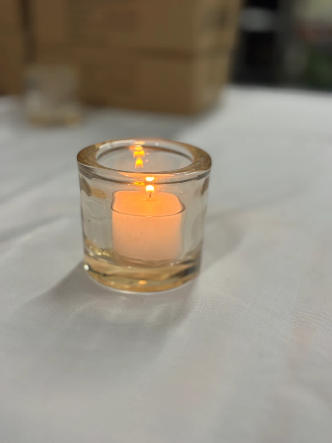 Candle in Glass Holder