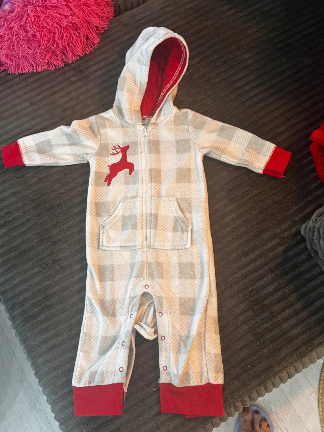 Christmas Onesie Pajamas-Age - 6-9month