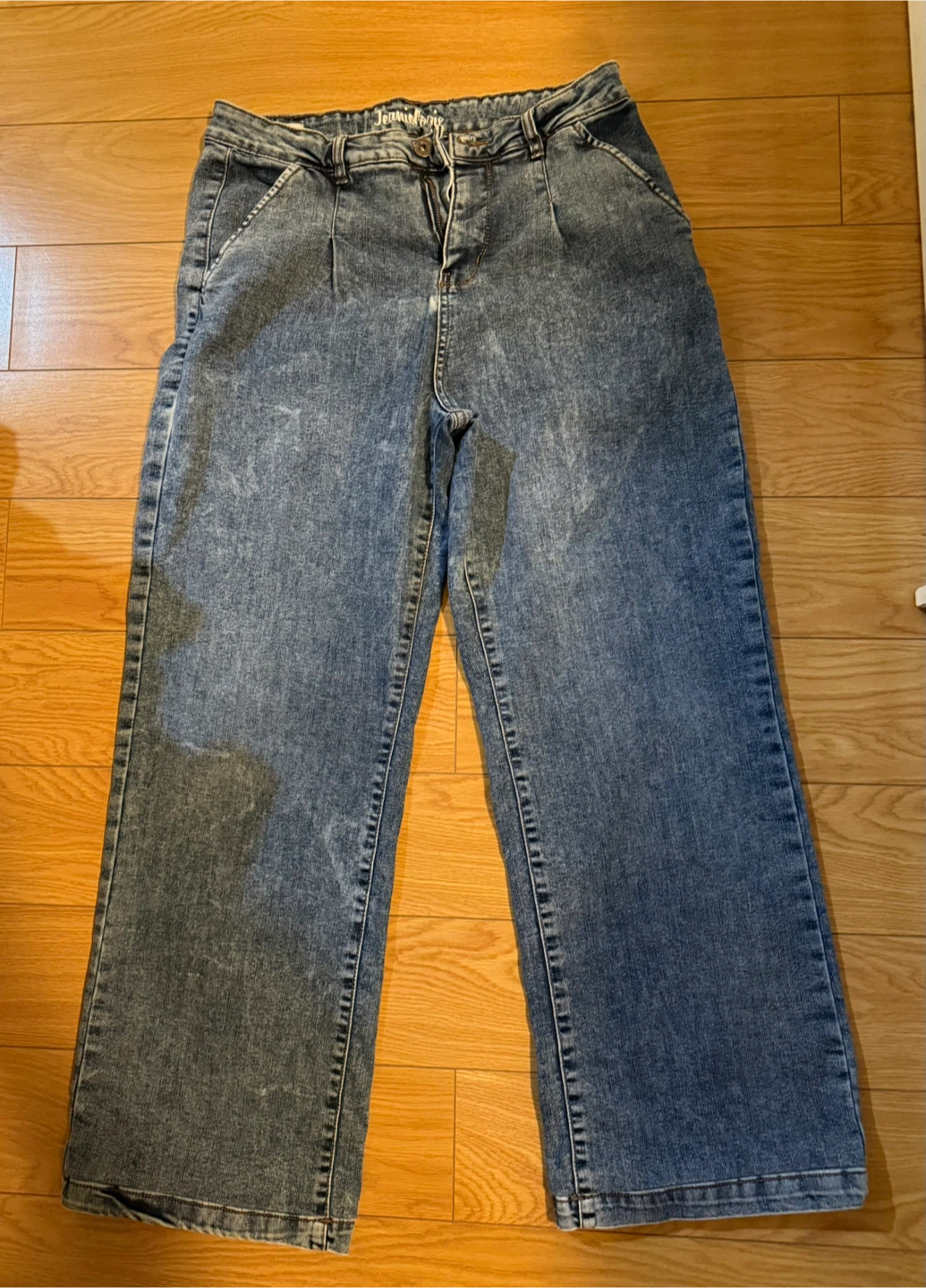 Women Wide Leg Jeans - Size 10 - photo 3