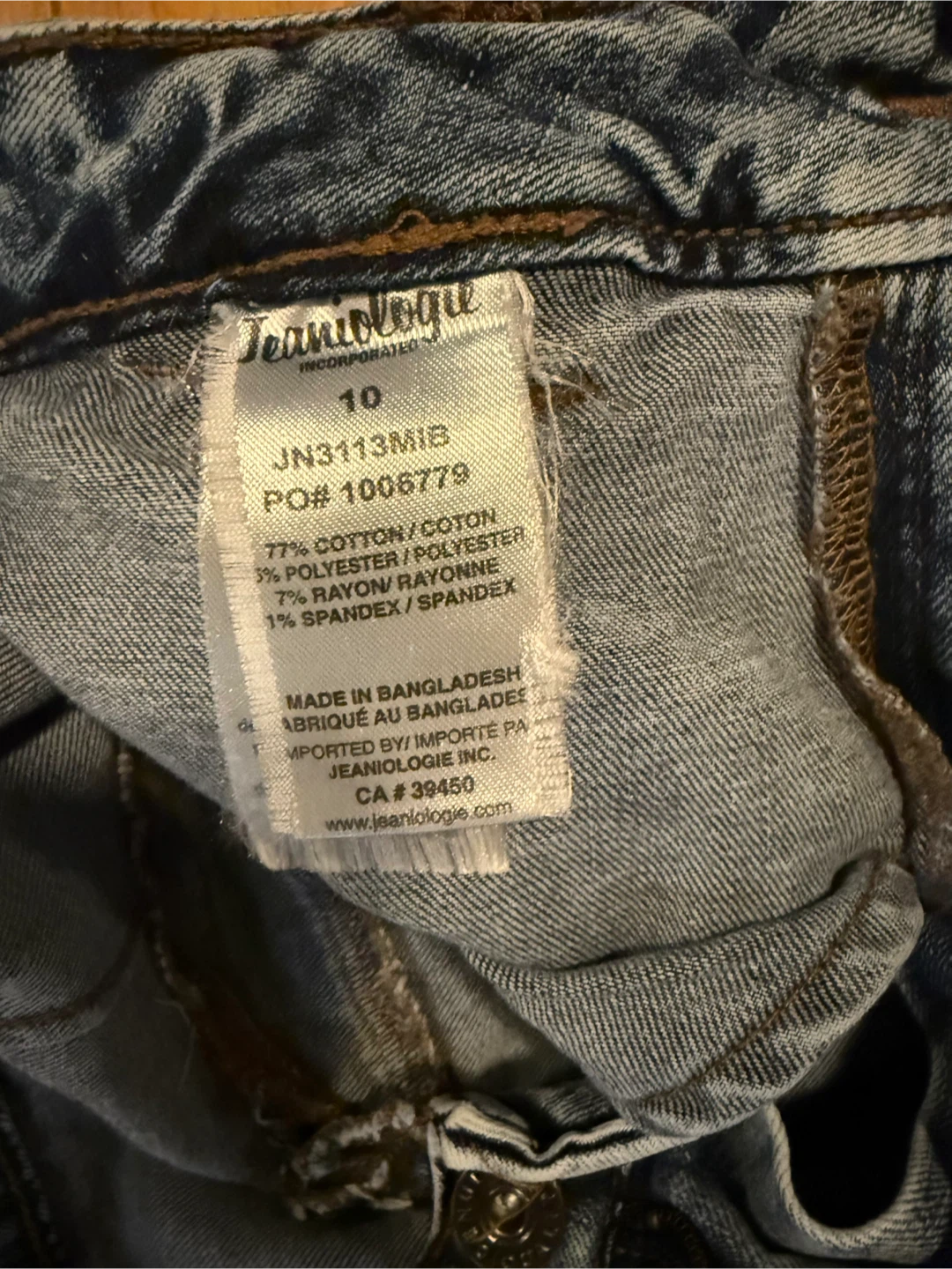 Women Wide Leg Jeans - Size 10 - photo 5