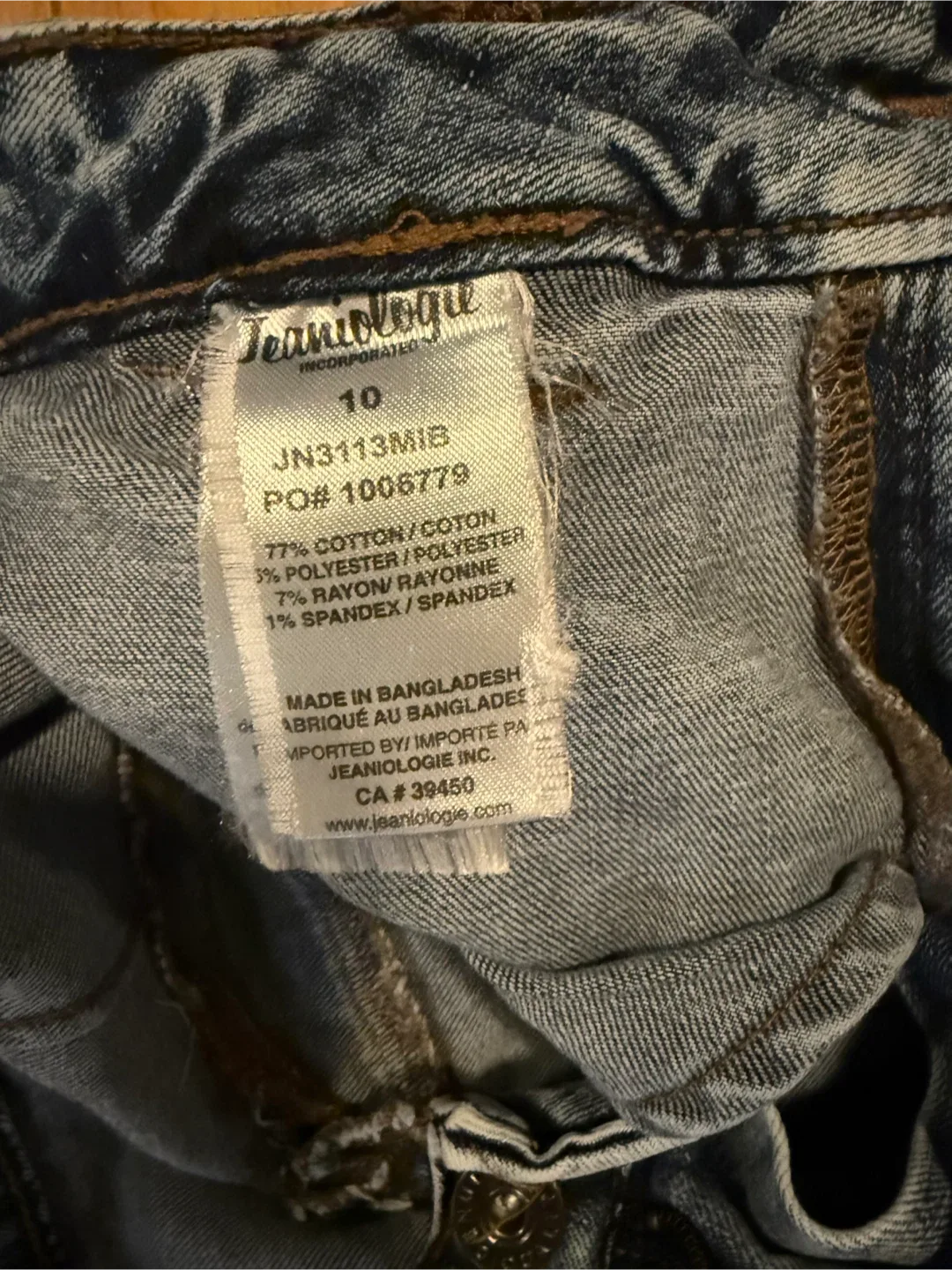 Women Wide Leg Jeans - Size 10 image indicator(4)