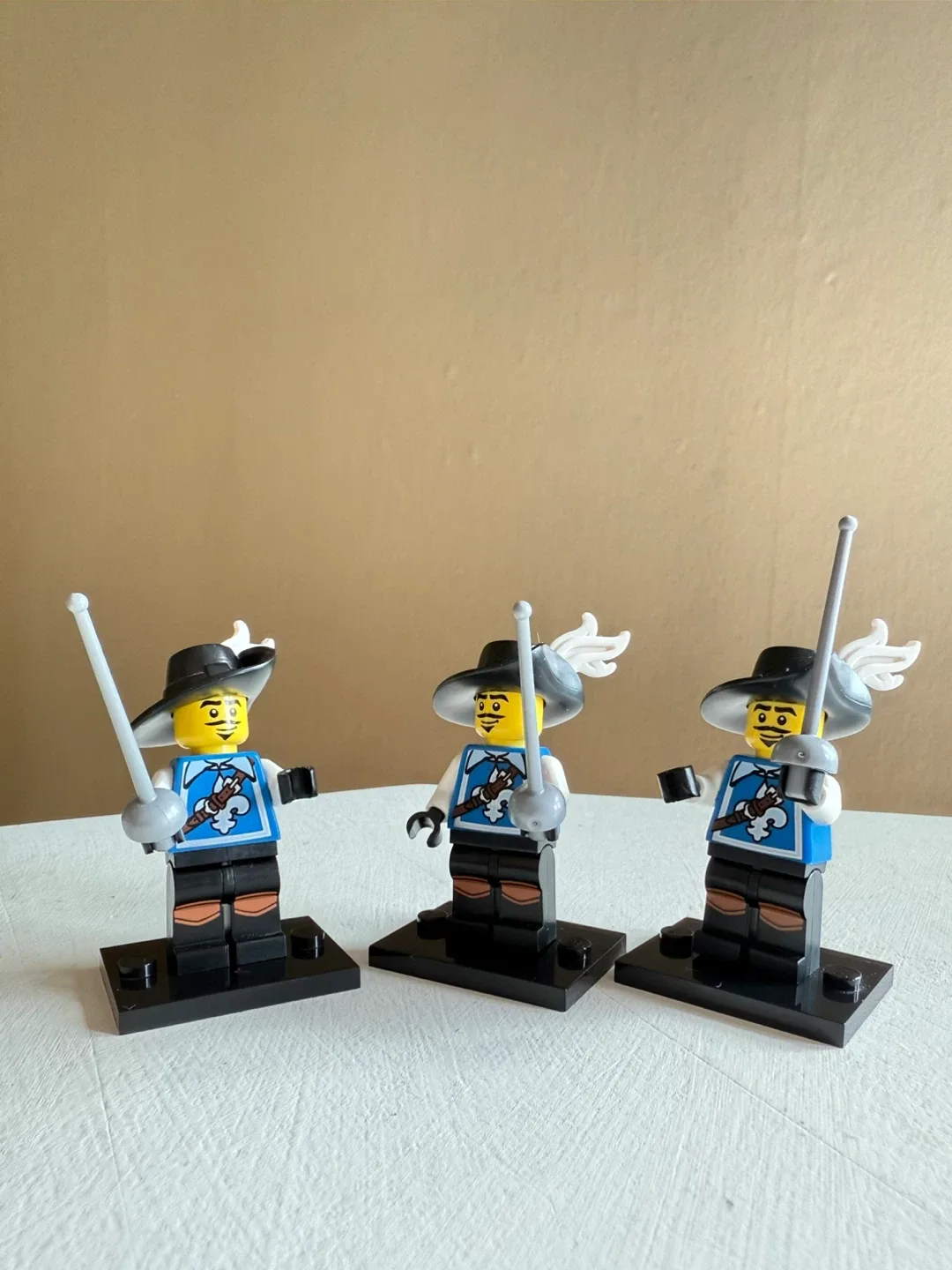 Lego 3 Musketeers Figurines set