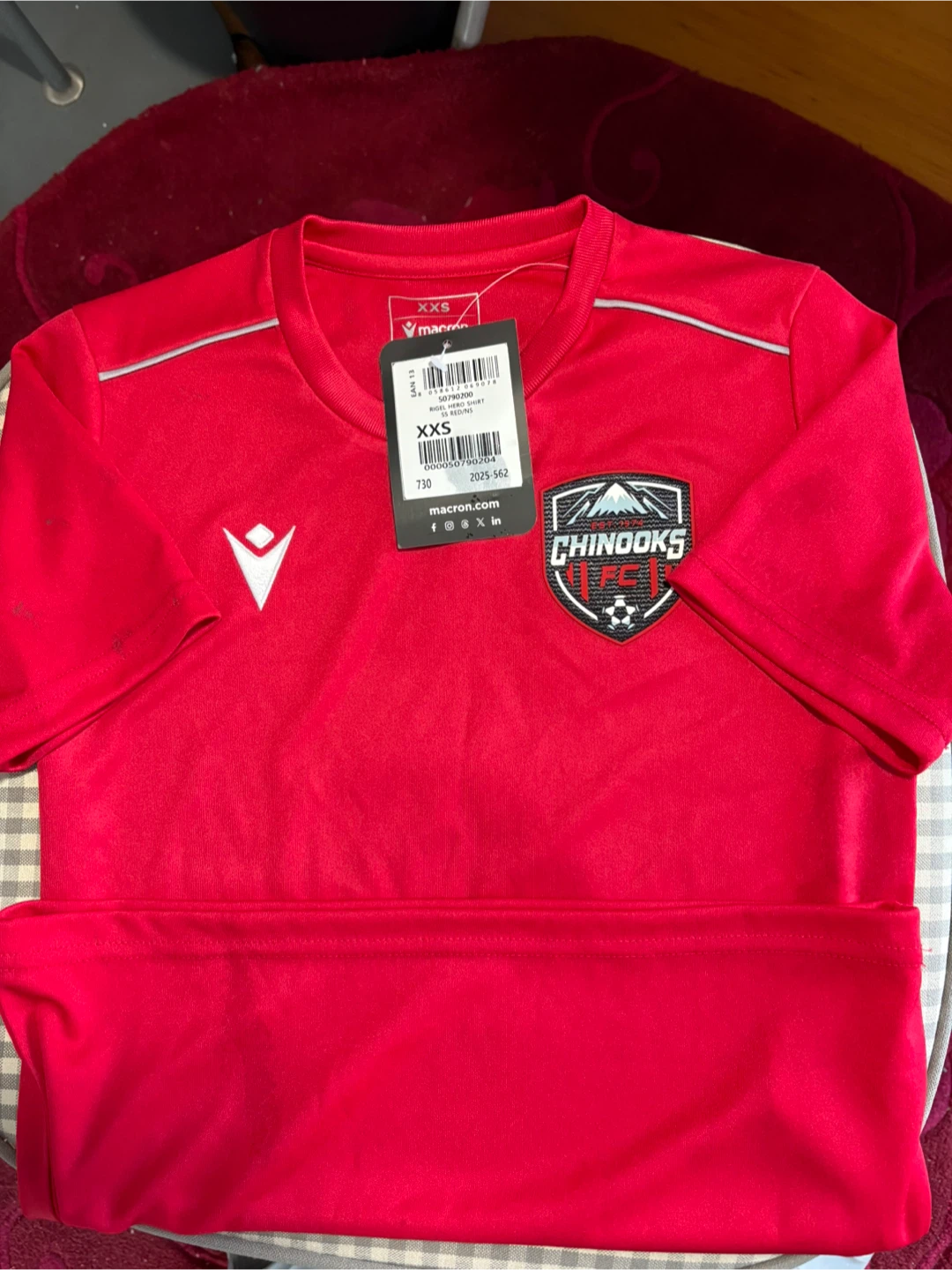 Macron Rigo Hero Shirt - Size XXS