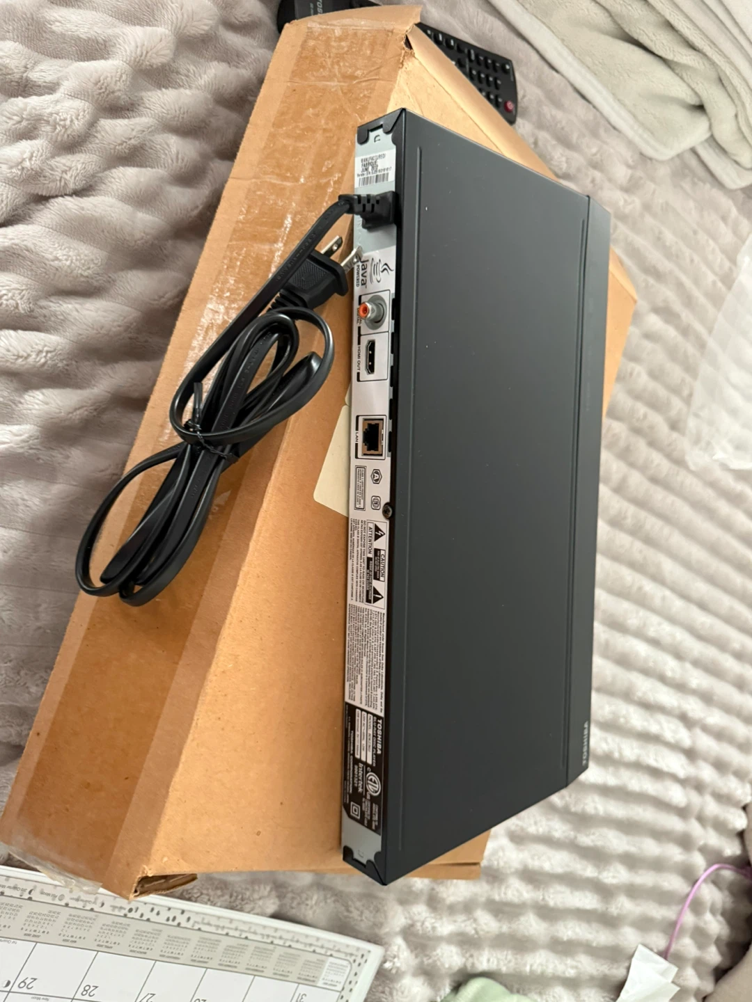 Toshiba DVD Player with Remote - Like New! - photo 3