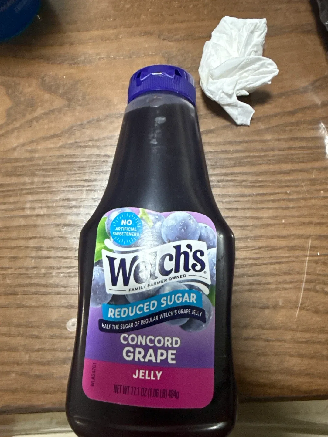Welch’s unused reduced sugar grape jelly