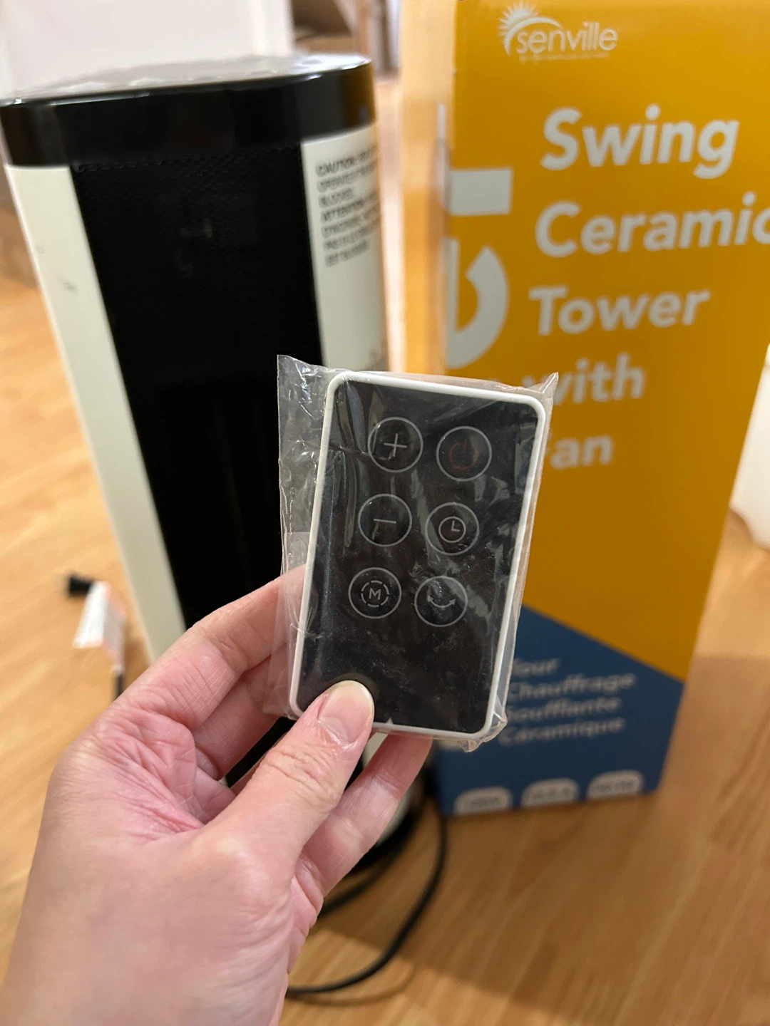Senville Swing Ceramic Tower Heater with Fan - photo 2