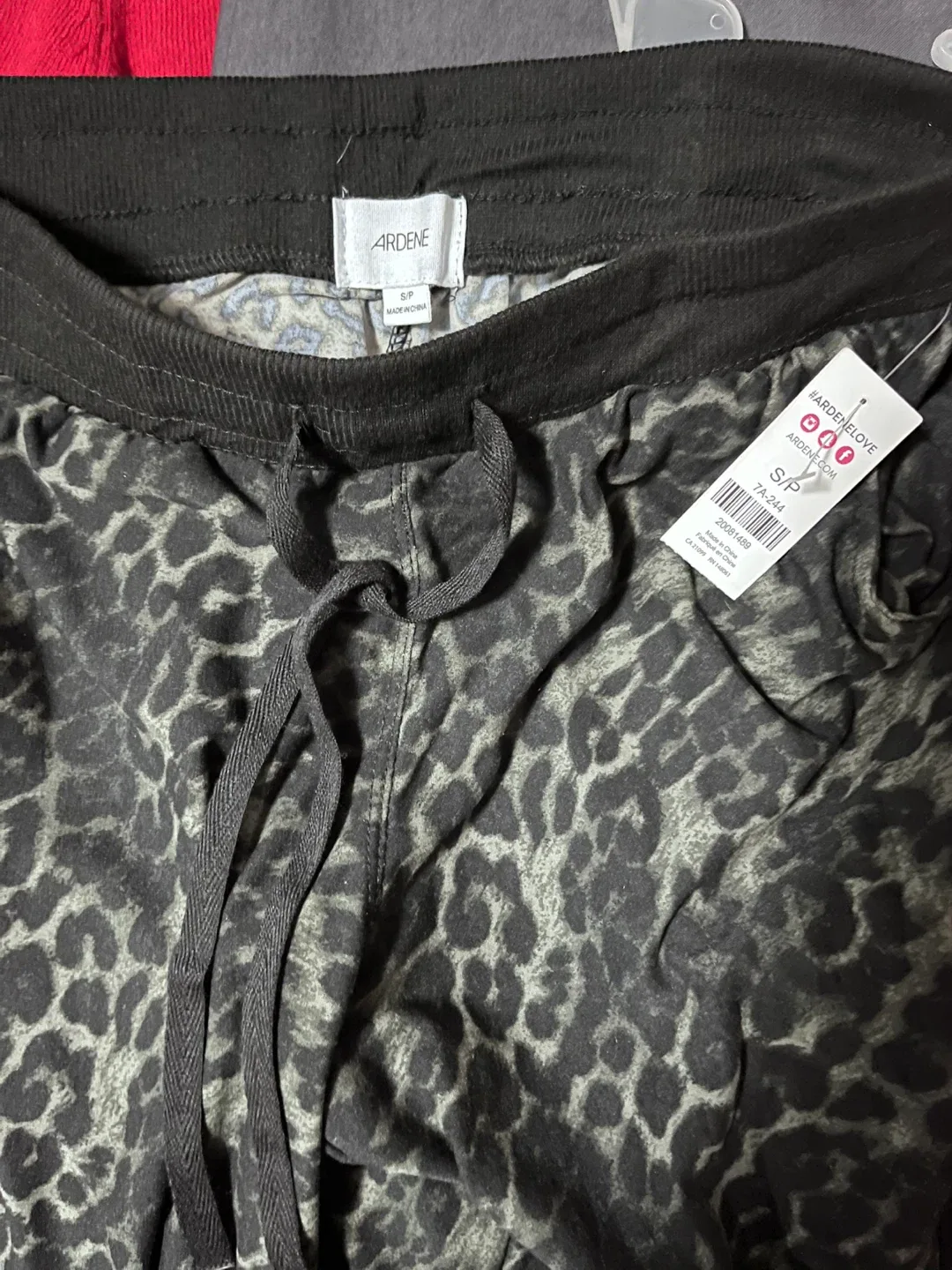 Ardene Leopard Print Lounge Pants - Size S image indicator(3)