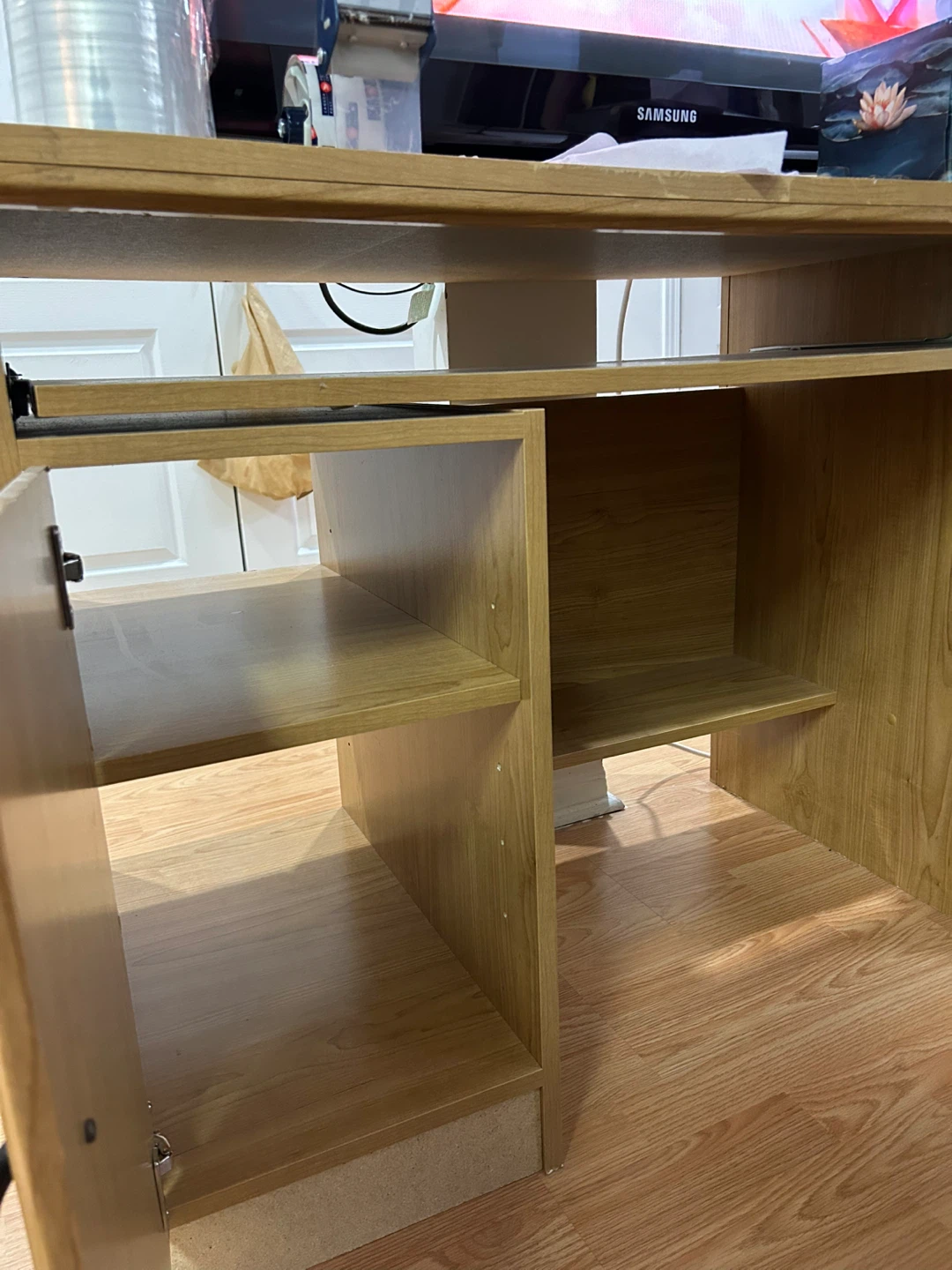 Wooden Computer Desk - photo 4