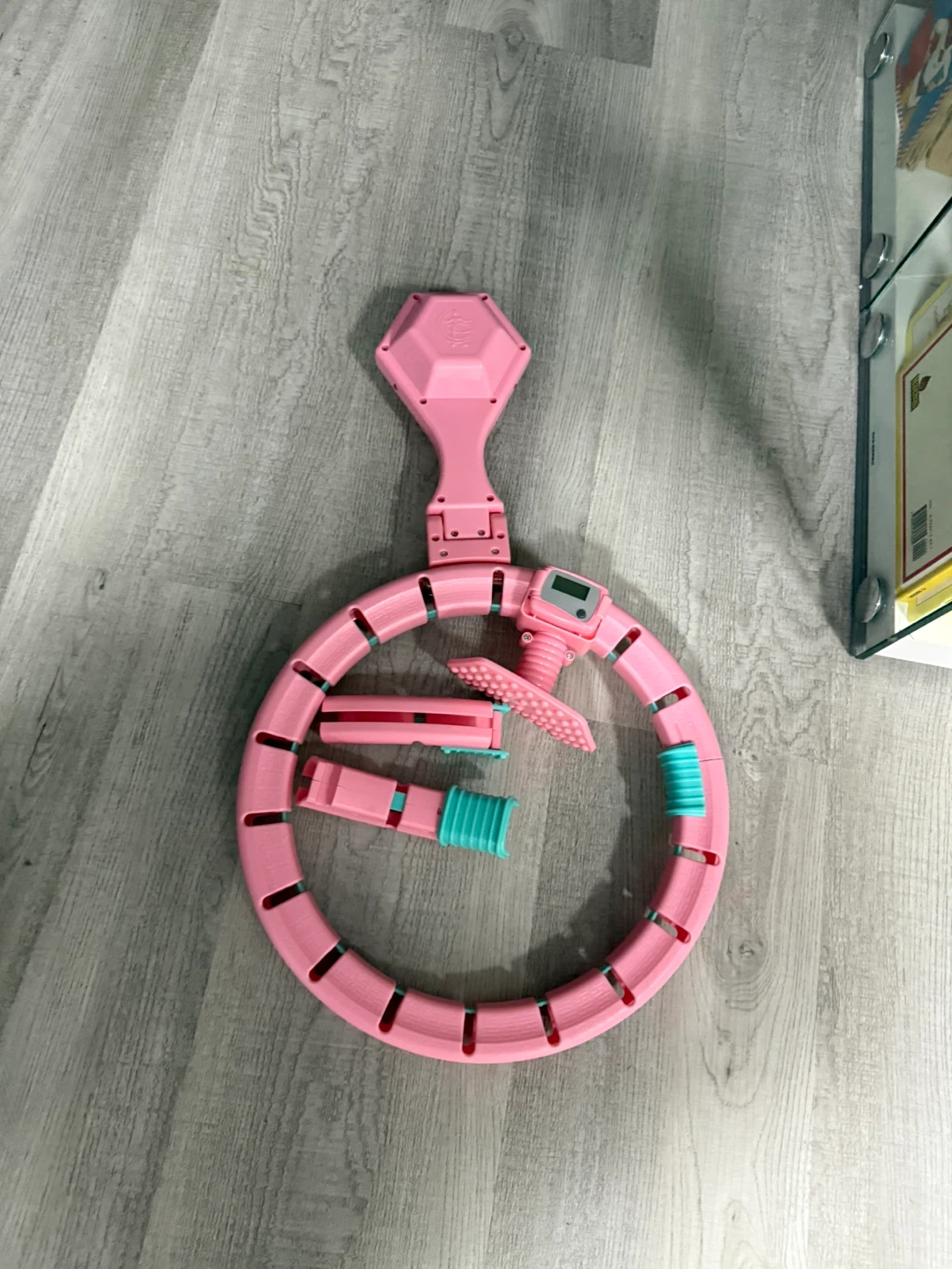 Pink Weighted Hula Hoop