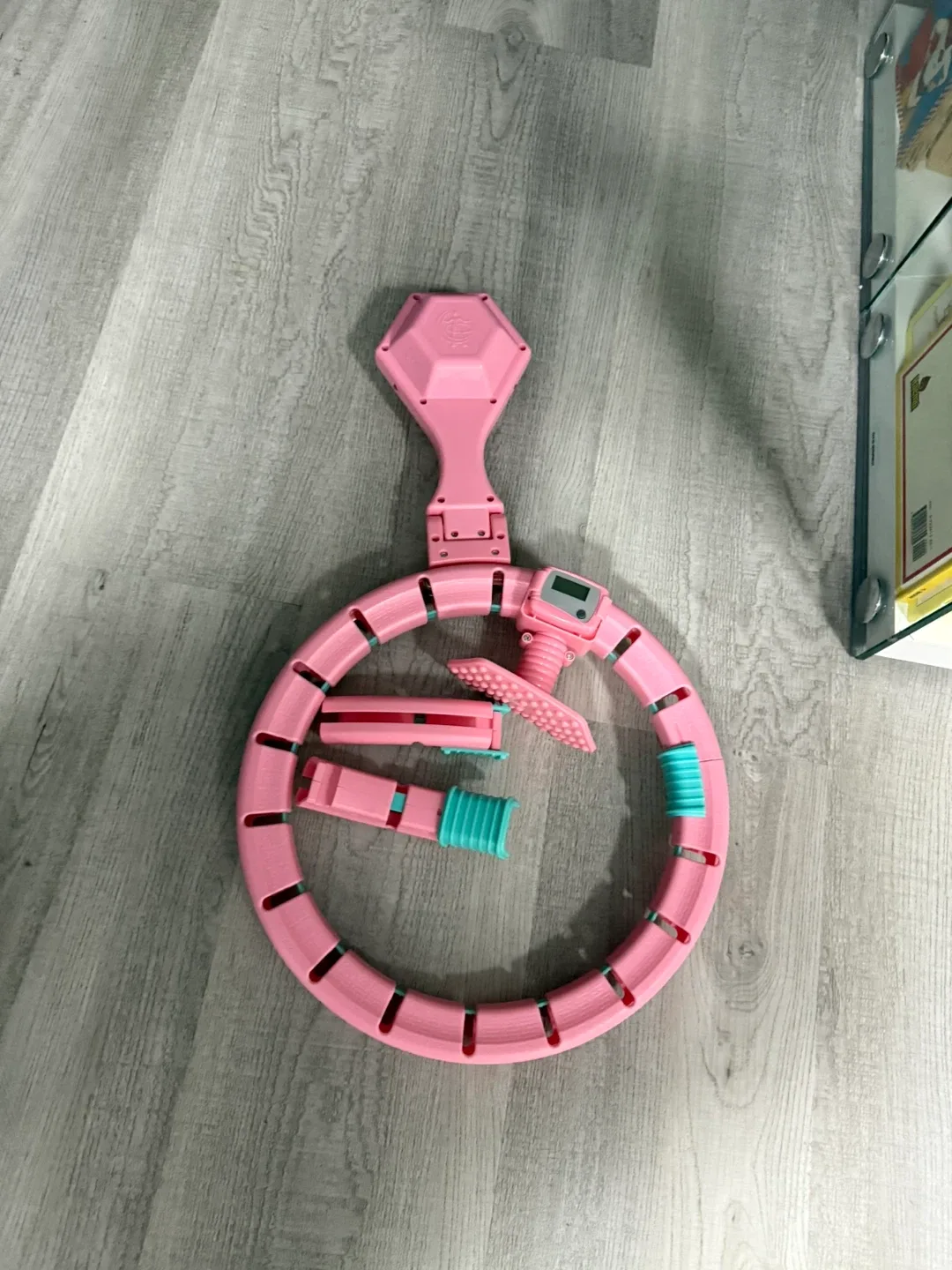 Pink Weighted Hula Hoop