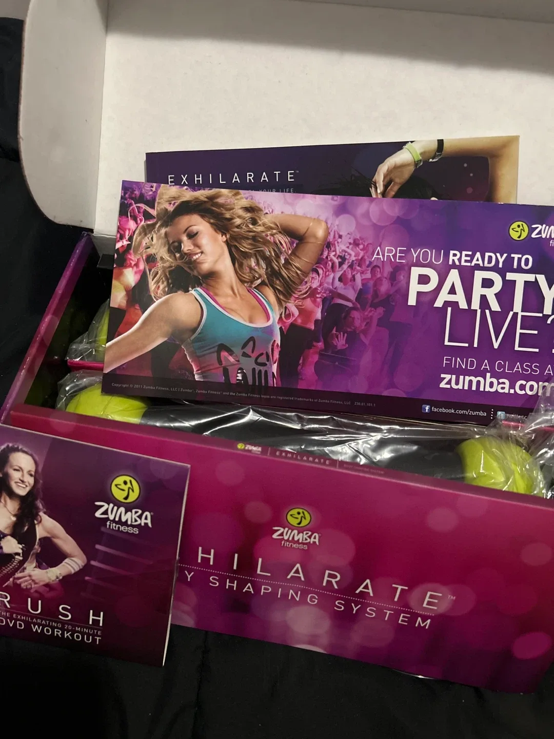 Zumba Fitness Exhilarate Body Shaping System