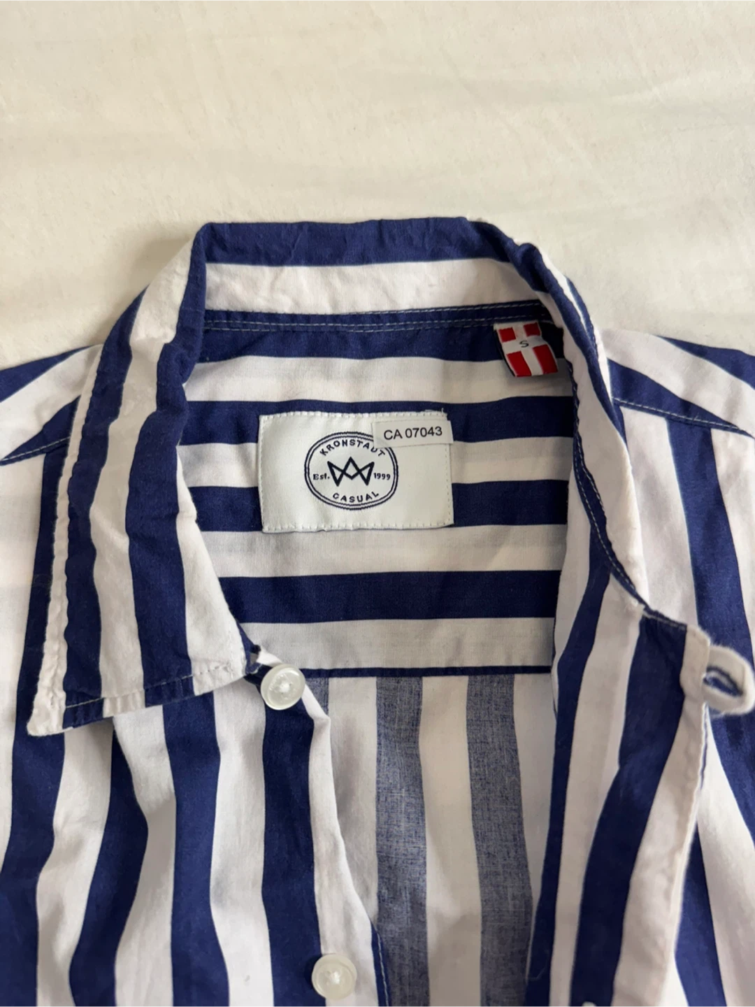 Mens short-sleeve dress shirt - photo 2