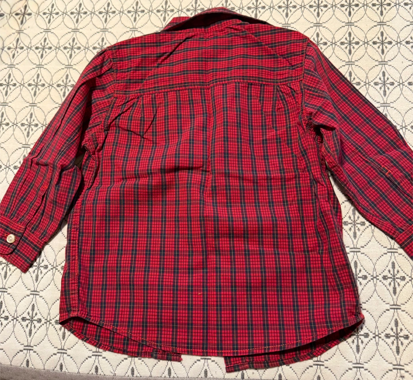 OshKosh Toddler 2 piece jeans and button up shirt set- Size 3T - photo 4