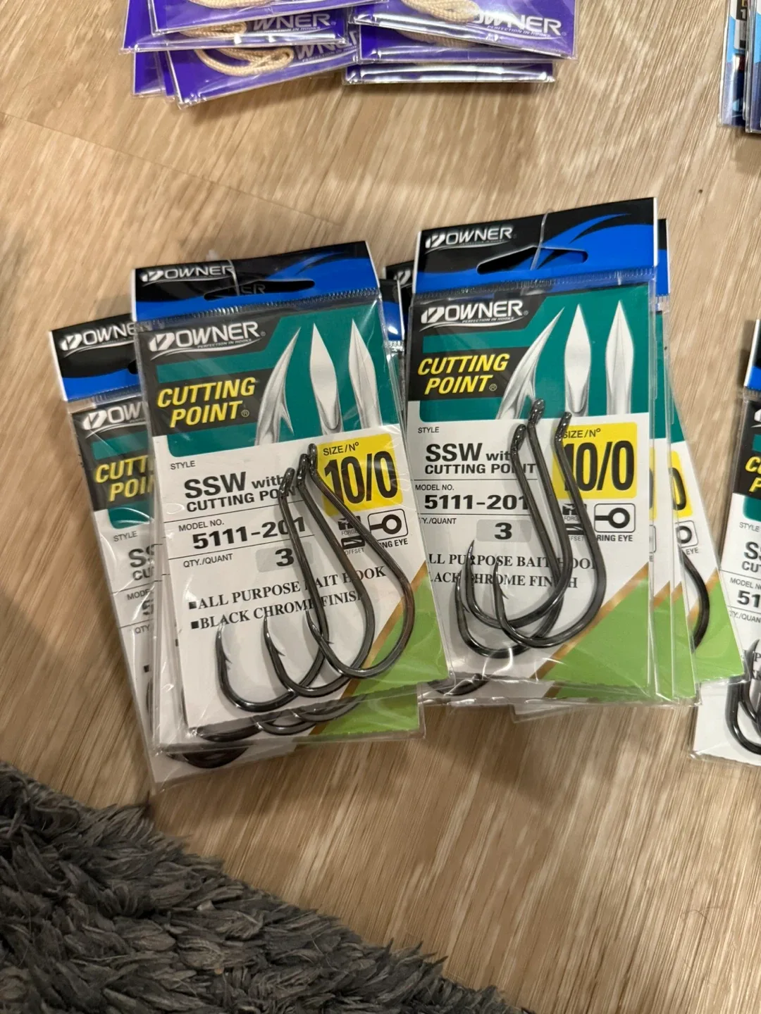 Owner Fishing Hooks & Rings - BrandNew image indicator(3)