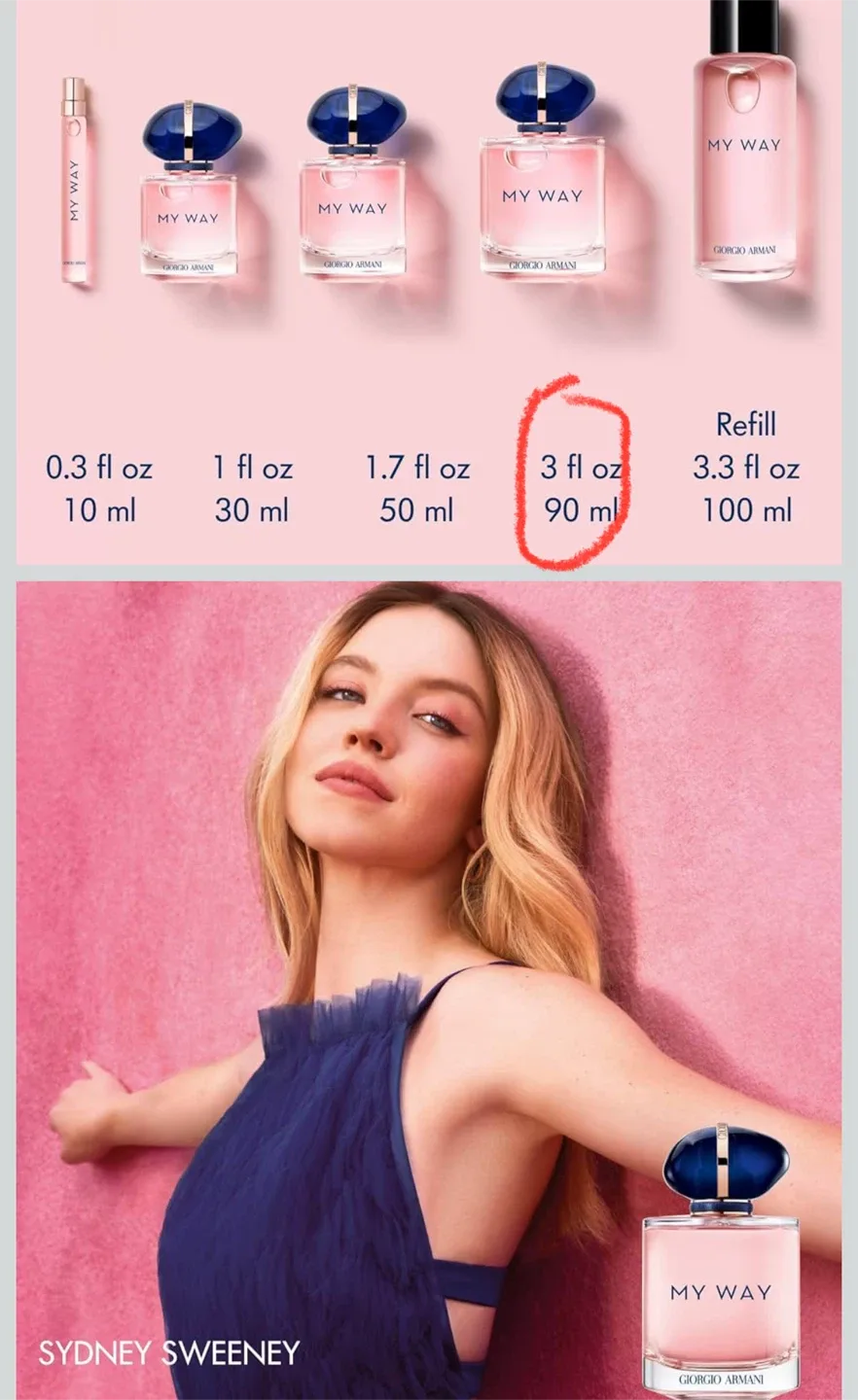 Giorgio Armani My Way Perfume - 3 fl oz image indicator(5)