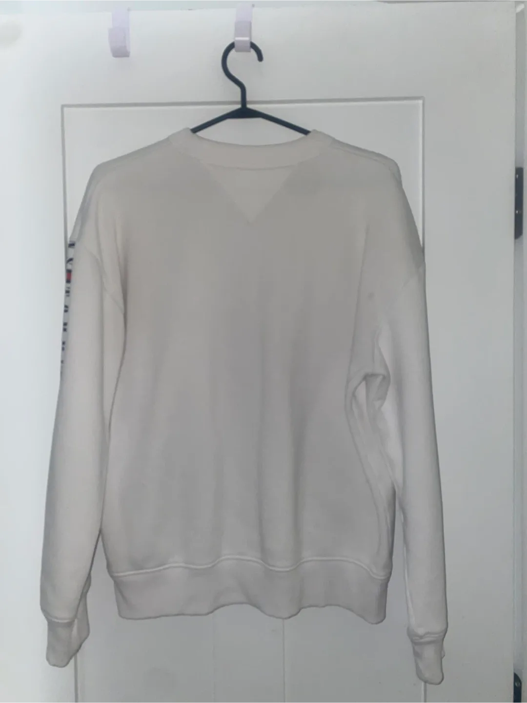 Tommy Jeans White Crewneck Sweatshirt Size S image indicator(5)