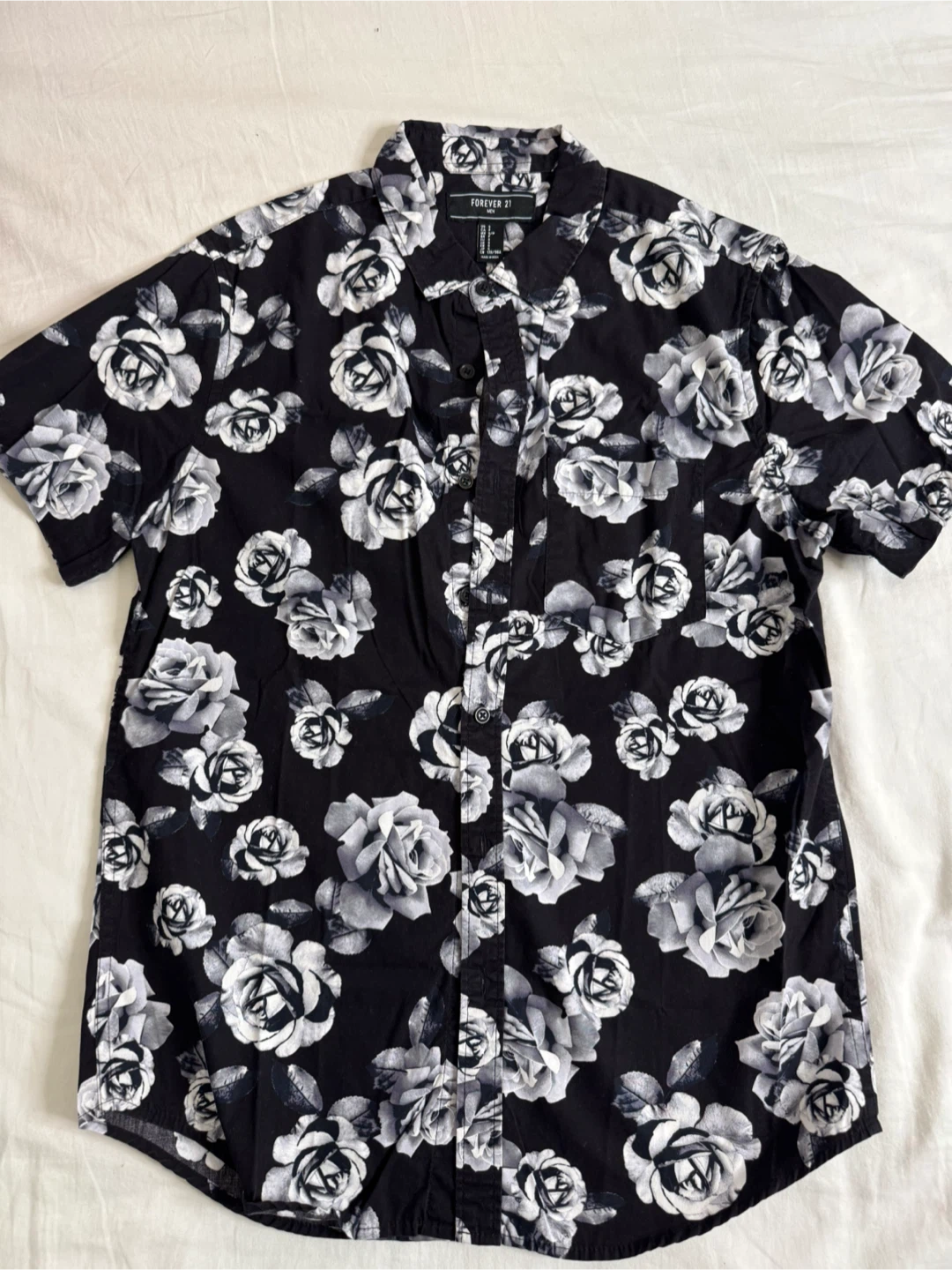 Mens short-sleeve shirt