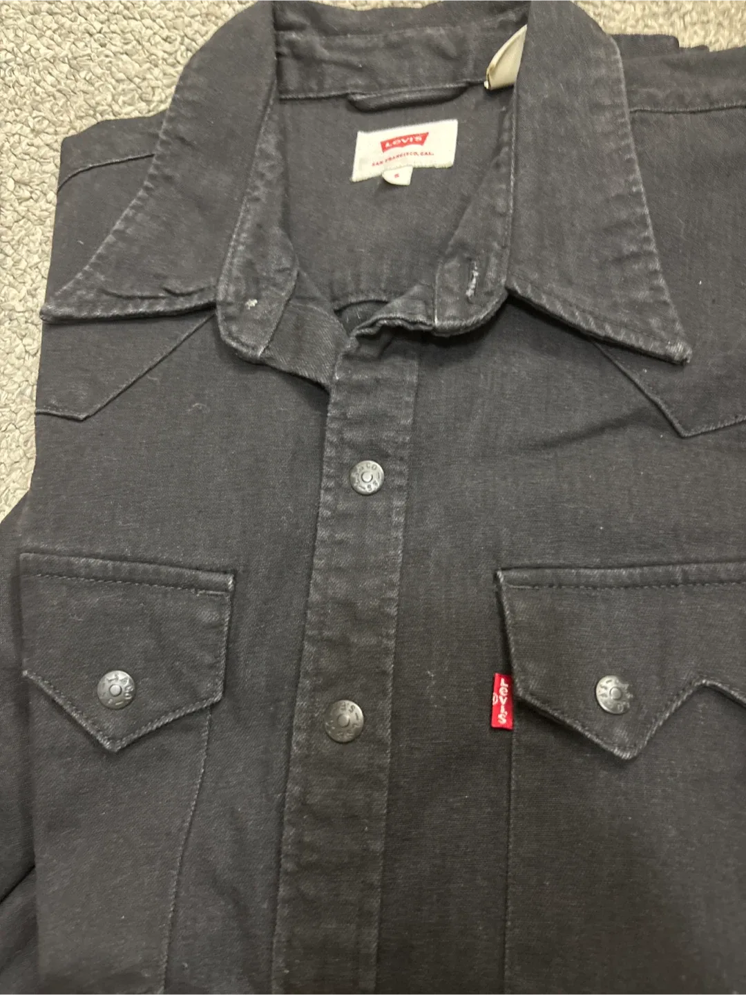 Levi's & GUESS Denim Shirts - Size S