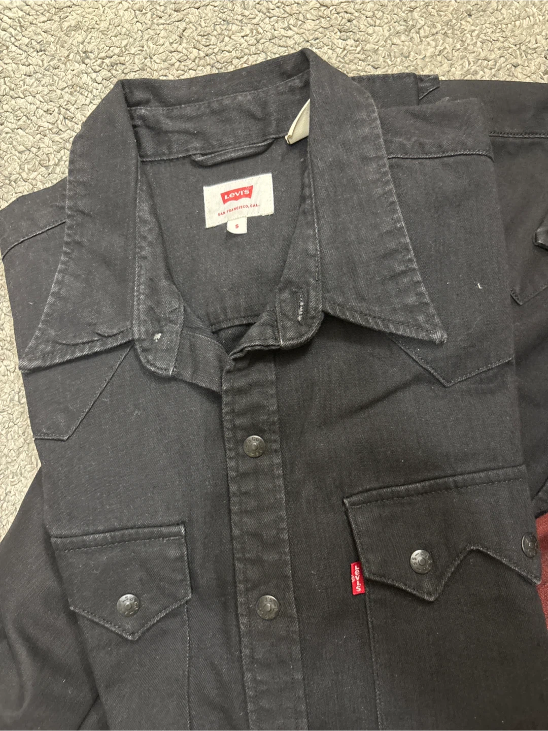 Levi's & GUESS Denim Shirts - Size S - photo 5