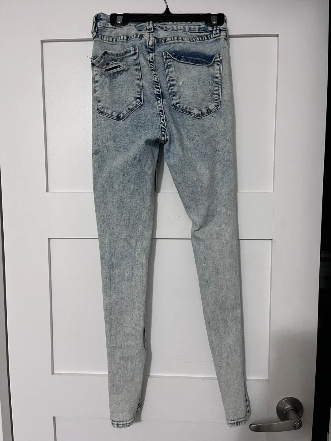 Refuge Denim Cropped Skinny Jeans - Size 1 image indicator(2)