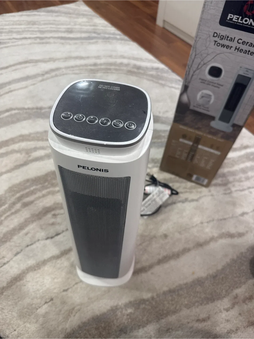 PELONIS Digital Ceramic Tower Heater image indicator(2)