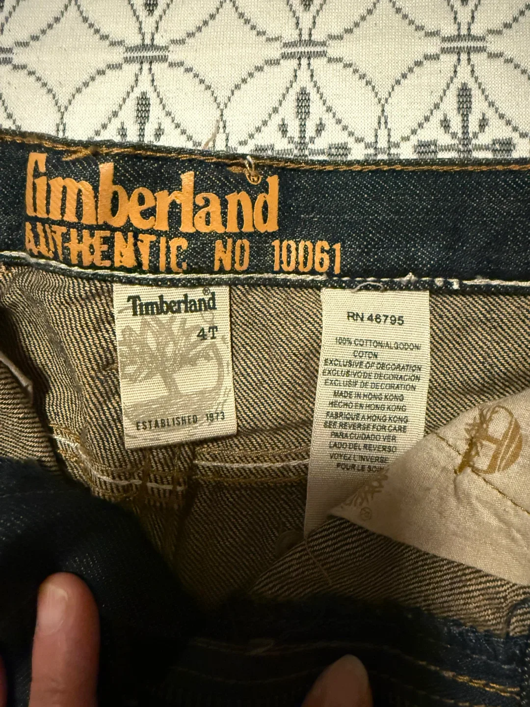 Boys Timberland Jeans - Size 4T image indicator(2)