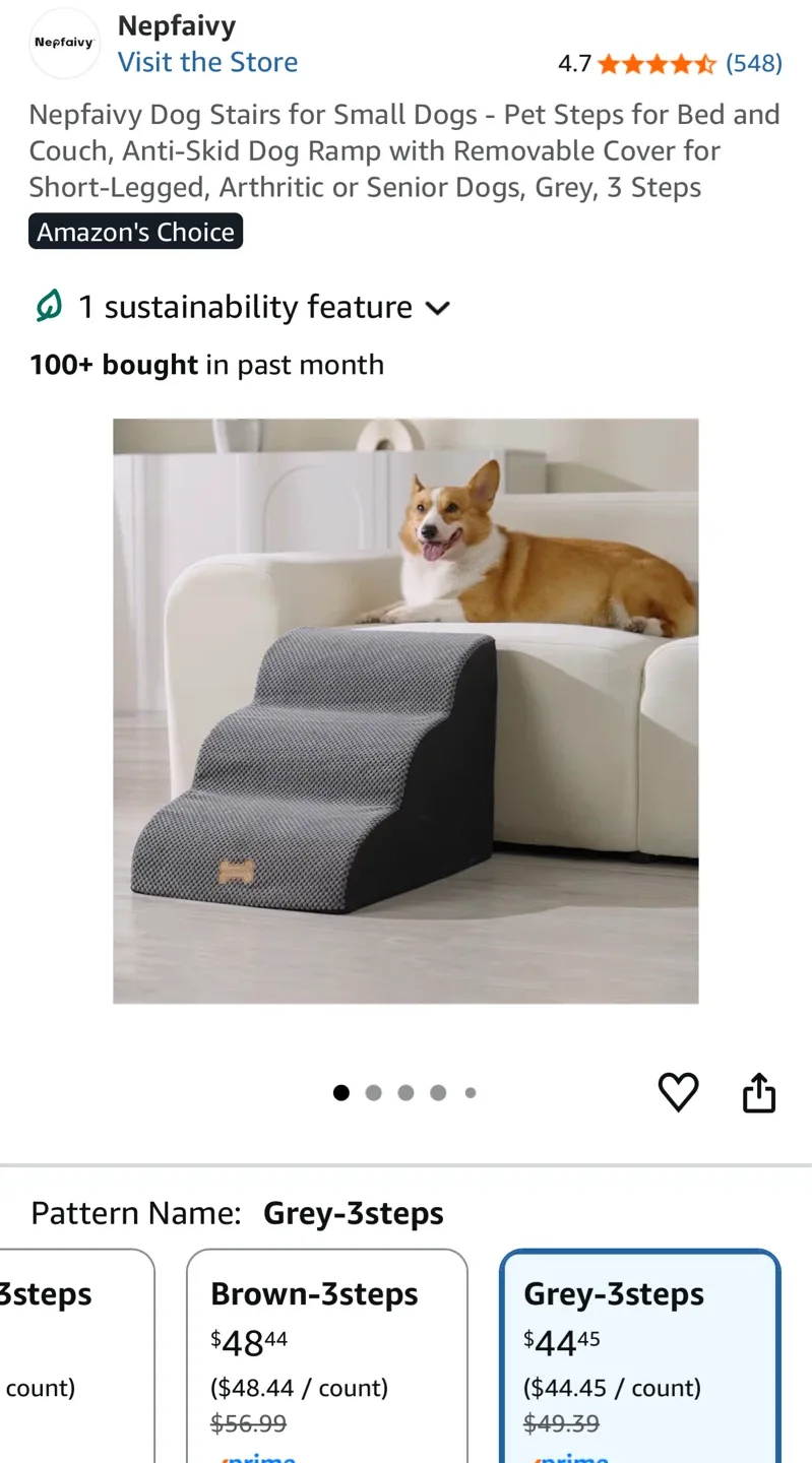 Dog Stairs for Small Dogs
