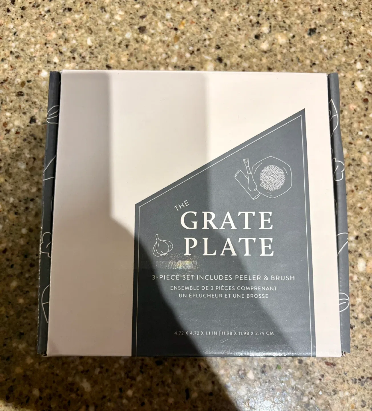The Grate Plate – 3-Piece Set (Peeler + Brush Included)