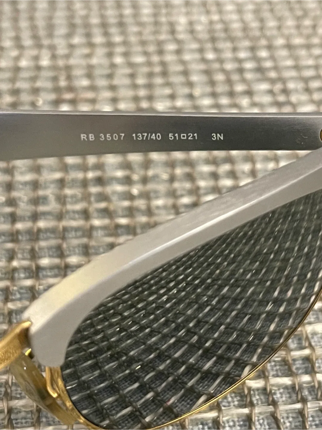 Ray-Ban Clubmaster RB3507 Silver Sunglasses