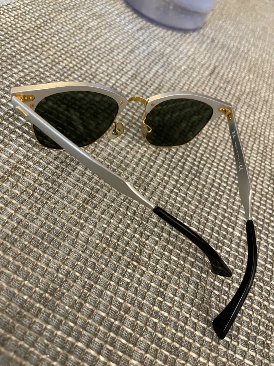 Ray-Ban Clubmaster RB3507 Silver Sunglasses image indicator(6)